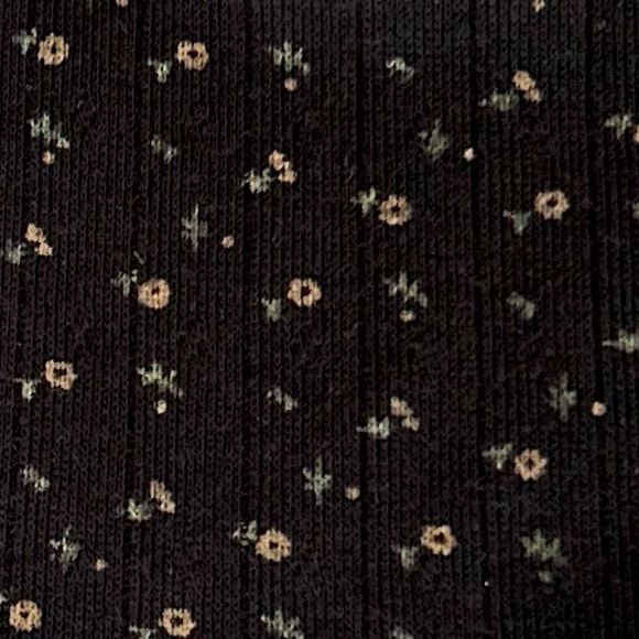 POL Ditsy Floral Boxer Style Lounge Shorts, Black M NWT - Picture 4 of 7